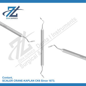 Curetas Dentales Reutilizables de Acero Inoxidable Manuales SCALER CRANE-KAPLAN CK6 Desde 1873, Instrumentos Periodontales - Product Image 2
