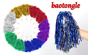 Pompons Métalliques Personnalisés <span class=keywords><strong>pour</strong></span> l'Esprit d'Équipe, Agitateurs d'Esprit d'Équipe <span class=keywords><strong>pour</strong></span> les Matchs <span class=keywords><strong>de</strong></span> Football et <span class=keywords><strong>de</strong></span> Basketball / Fournitures <span class=keywords><strong>pour</strong></span> les Équipes <span class=keywords><strong>de</strong></span> Cheerleading - Product Image 6