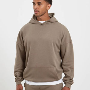 Sudaderas con capucha de lavado ácido Vintage de peso pesado de alta calidad, sudaderas con capucha personalizadas lavadas con piedra cuadrada de gran tamaño para hombres - Product Image 1