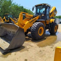 Kit de protection pour vérins, tiges et flexibles pour chargeuse sur pneus CLG856H avec barre de brosse avant pour le transport sur chemins forestiers
