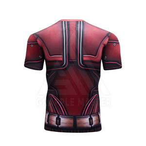 T-shirt pour homme en coton et polyester, coupe classique, manches courtes, anti-rides, séchage rapide, style le plus populaire, personnalisable - Product Image 2
