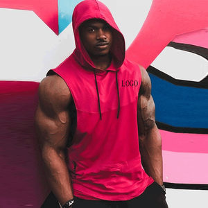 Débardeur de gym extensible pour homme - Product Image 1