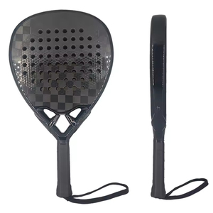 Raqueta de Pádel de Fibra de Carbono Personalizada de Alta Calidad para Hombre y Mujer, Núcleo de Panal, Duradera, Entrenamiento, Textura 3D, OEM - Product Image 5