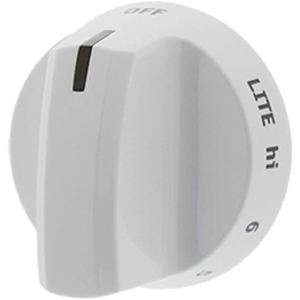 Bouton de commande de brûleur en acier inoxydable 316543906CM, remplacement pour source d'alimentation gaz/électricité - Product Image 1