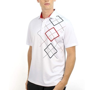 Polo personnalisé pour homme, design par sublimation, col boutonné décontracté, séchage rapide, respirant, léger, uni, t-shirt de golf - Product Image 1