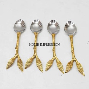 Rainbow Color Enamel Finishing Attractive Look Knife Spoon and Folk Cutlery Set Kitchenware Dining Table Accessories Supplies - Product Image 3