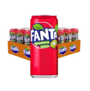 Fanta กระป๋อง330มล. เครื่องดื่มอัดลมรสชาติดั้งเดิม - Product Image 1