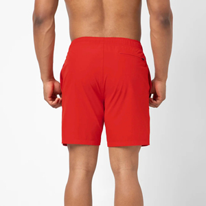 New Design Men's Casual Elastic Waist Breathable Antiwrinkle Polyester/<b>nylon</b> <b>Shorts</b> Quarter Length Side Pockets - Product Image 5