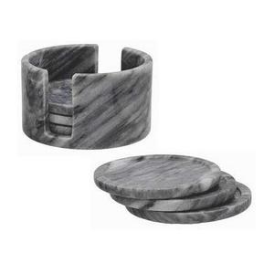 Ensemble de sous-verres en marbre de qualité supérieure grands tapis de table en pierre durables pour la cuisine et la maison essentielles pour la pendaison de crémaillère - Product Image 1