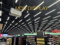 Écran LED COB d'intérieur couleur pleine P1.25mm pour étagère, affichage vidéo 300*60mm, garantie 2 ans pour usage en magasin
