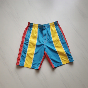 Short de randonnée sous la pluie multicolore Short coupe-vent Streetwear personnalisé Short de pluie de bain d'été pour hommes - Product Image 2