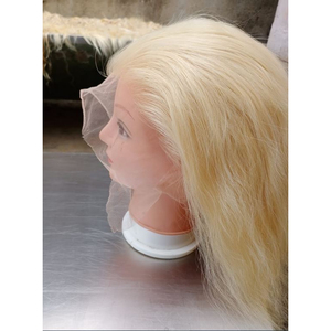 Pelucas de seda superior de encaje europeo con extremos de cabello doble dibujado Topper Kippah judío personalizado Caída de cabello indio virgen Precio a granel - Product Image 2