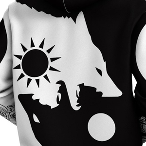 Tout nouveau sweat à capuche de sublimation personnalisé unisexe à séchage rapide grande taille conception complète pour hommes et femmes - Product Image 6