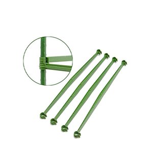 * OUTLET * Set di supporto per piante per pomodori, rampicanti, bastoncini di plastica riutilizzabili 1.1x180x30cm-casa - Product Image 3
