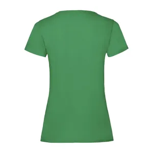 T-shirts promotionnels personnalisés pour femmes, modèle Valueweight, pour merchandising sur mesure - Product Image 2