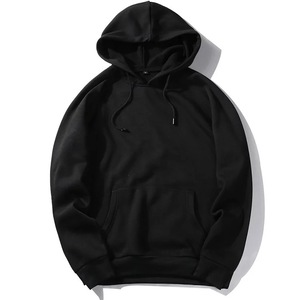 Sweat-shirts à capuche pour hommes, 100% coton, couleur unie, manches longues, coupe ample, confortables, prix direct d'usine ODM, Bangladesh - Product Image 5