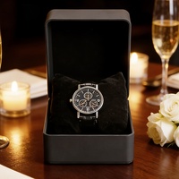Boîte à montre personnalisée pour hommes et femmes, emballage de marque de montre avec logo OEM, coffret de rangement cadeau, boîte de présentation de montre personnalisée