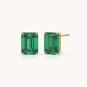 Pendientes de tuerca finos Eden Essence - Product Image 4