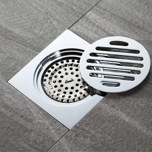 Los desagües de ducha cuadrados de metal antideslizantes en pedidos a granel cuentan con superficies antideslizantes para mejorar la seguridad en áreas húmedas - Product Image 4