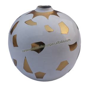 Nouveauté Vase floral en aluminium de qualité supérieure Vase décoratif élégant en métal pour fête, salon, mariage et hôtel - Product Image 3