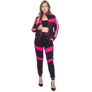 ชุดวอร์ม3ชิ้นสำหรับผู้หญิงชุดวิ่งจ๊อกกิ้งแฟชั่นฤดูหนาวดีไซน์ใหม่ - Product Image 2