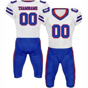 Maillot de football américain OEM de haute qualité, logo personnalisé, nouveau design, confortable, manches courtes, grande taille, protection UV - Product Image 4