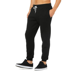 Bella Canvas Black Sponge <b>Fleece</b> Jogger Sweatpants Softest <b>Fleece</b> <b>Trouser</b> Unisex Sponge <b>Fleece</b> Jogger Sweatpants - Product Image 1