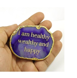 โต๊ะหินทัมเบิ้ลคริสตัลบำบัดธรรมชาติทำจากแมกนีเซียมอัลลอยด์แบบธรรมชาติขนาด2เกรด AAA โต๊ะทางศาสนาเป็นมิตรกับสิ่งแวดล้อม - Product Image 4