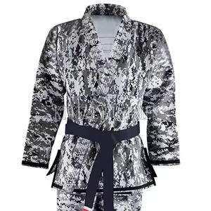 2024 Unisex precio al por mayor uniforme de artes marciales para hombres ropa deportiva ligero uniforme de Judo de artes marciales - Product Image 2