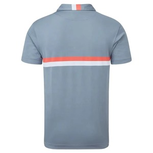 Nueva moda personalizable hombres polos 100% algodón patrón sólido venta al por mayor precio bajo diseño simple polo - Product Image 2