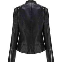 Blouson Bomber Vintage en Cuir de Mouton Enduit pour Homme, Style Heavy Metal Punk Rock Star, Logo Frontal, Coupe Ample, Coupe-Vent, Écologique, OEM