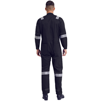 Combinaison de sécurité en coton 100% ignifuge, antistatique, respirante et réfléchissante, kit EPI complet, vêtements de travail