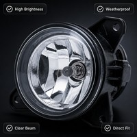 Ensemble de feux antibrouillard pour Honda Accord 2018-2022 10e génération OEM 33900-TVA-H11, personnalisation prise en charge