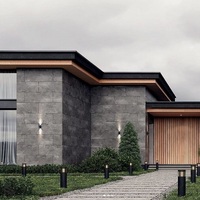 Revêtement mural en pierre d'ardoise naturelle mince et flexible de qualité supérieure, translucide, pour intérieur/extérieur, garantie 5 ans+, CE/ISO9001