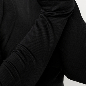 T-shirts à manches longues pour femmes sur mesure, vente en gros, haute qualité, respirants, sportifs, écologiques, décontractés, séchage rapide, vêtements de sport OEM - Product Image 6