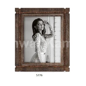 Vintage Looking Rustic Wood <b>Photo</b> <b>Frame</b> <b>For</b> Desk Standing <b>Wall</b> Hanging Home Office Decor Wedding Birthday Gift Idea - Product Image 1