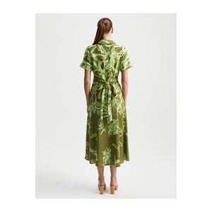 BGN Casual Double-Breasted Printed <b>Viscose</b> <b>Dress</b> S23D506 - Product Image 5