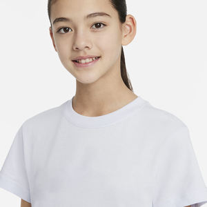 Gran oferta de ropa de verano de manga corta para niños Cool Dye Printed Kids wear Girls camiseta - Product Image 3