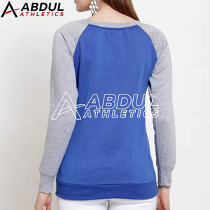 เสื้อสเวตเชิ้ตผู้หญิงสั่งทำราคาส่ง สไตล์ล่าสุด เสื้อสเวตเชิ้ตลำลองสำหรับผู้หญิง - Product Image 4