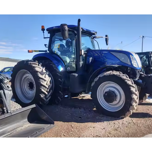 New-Holland T7.210 Blue Power Tractor MF1208 120HP Maquinaria agrícola Equipo agrícola - Product Image 4