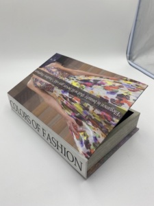 Vente en gros de boîte en bois moderne de luxe à la mode livre à couverture rigide personnalisable fait à la main en forme de fleur décoration de table de haute qualité - Product Image 4