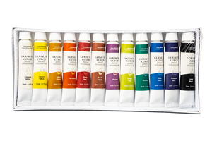 สีพิมพ์ลายสีน้ำทึบ24สี12มล. หลากสีไม่เป็นพิษสำหรับงานศิลปะผ้าใบแคนวาสกระดาษมีเดียบรรจุภัณฑ์สำหรับขายส่ง - Product Image 3