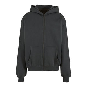 Jersey de algodón ligero con cremallera y capucha para hombre sudaderas con capucha lisas de secado rápido bordadas suaves de manga larga 4XL Casual para hombres Hoondis - Product Image 1