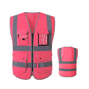 Vente en gros sur mesure OEM gilet de travail de sécurité haute visibilité avec couleurs personnalisées de haute qualité, taille et logo gilet de sécurité - Product Image 4