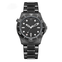 Offre Spéciale montre de plongée en acier inoxydable pour hommes, date, montre de sport étanche, design élégant classique pour l'extérieur et un usage quotidien