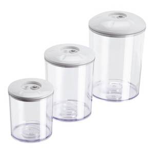Juego de Recipientes Redondos para Almacenamiento de Alimentos FAMILY Magic Vac Compatible con ACO1182 - Product Image 1