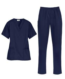 Top Sale Custom Scrubs Uniforms Women Suit Medical Clothing Uniform Nurse Uniform Scrub <b>Sets</b> for Hospital customised scrubs - Product Image 6