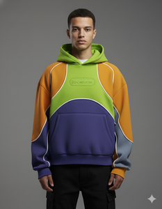 Vente en gros de sweat à capuche surdimensionné | Pull en molleton de coton à épaules tombantes avec logo personnalisé pour les acheteurs US UK CA - Product Image 6
