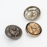 Boutons en métal OEM 2024 en gros sur mesure Matériau de qualité supérieure avec des couleurs et une taille personnalisées Nouveaux boutons en métal élégants