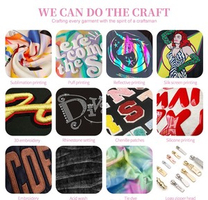 Sudadera Premium 100% de algodón orgánico con cuello redondo, sudadera personalizada Unisex de gran tamaño de lana, Sudadera de cuello redondo de peso pesado para mujer - Product Image 4